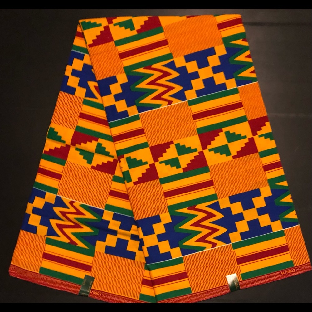 Kente Print|African Print Fabric|Super Wax Cotton